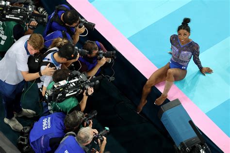 Paris Olympics Simone Biles Soars To Third Gold Medal Of 2024 Games