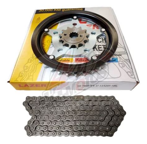 Kit Transmision Honda Cbx Twister Cadena Reforzada En Venta En Tres