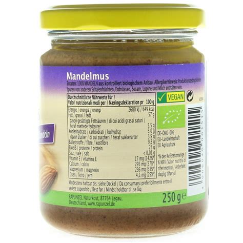 Pasta De Migdale Vegana Bio 250g Rapunzel EMAG Ro