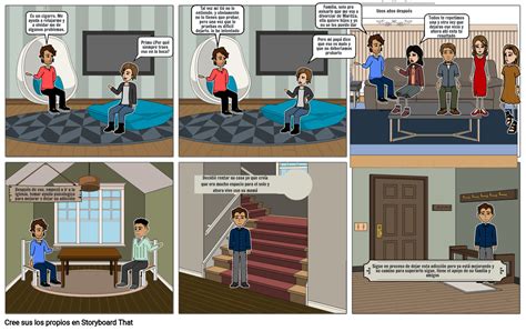 Consumo De Sustancias Que Afectan A La Salud Storyboard