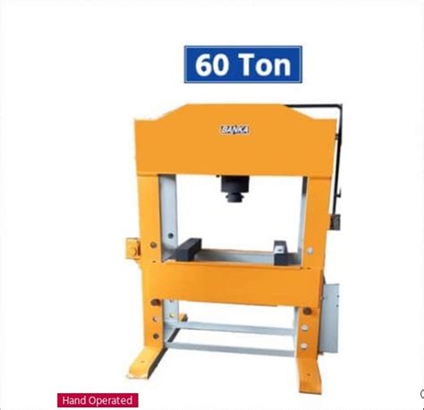 Hydraulic Press Machine 60 Ton Capacity At Best Price In Rajkot