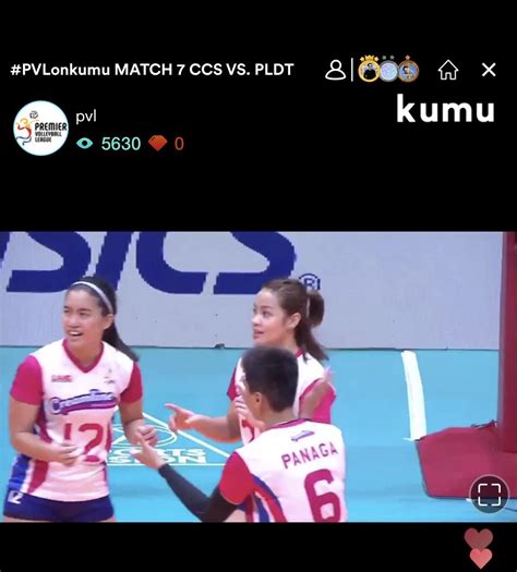 Kumu Pinoy Live Streaming App On Twitter PVL2022 Its CCS Vs