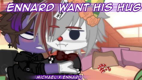 Ennard Want His Hug Michael X Ennard 💜 Skit Youtube