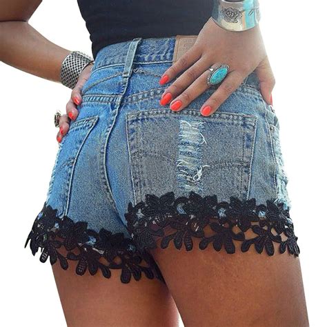 Tastien Women Sexy Shorts New Fashion Hot Ladies Booty Casual Jeans