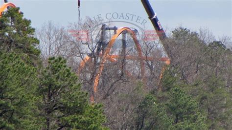 Six Flags Great Adventure Inicia Testes De Nova Montanha Russa Recordista