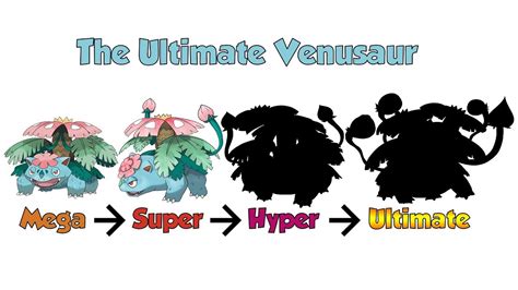 The Ultimate Evolution Form Of Venusaur Youtube