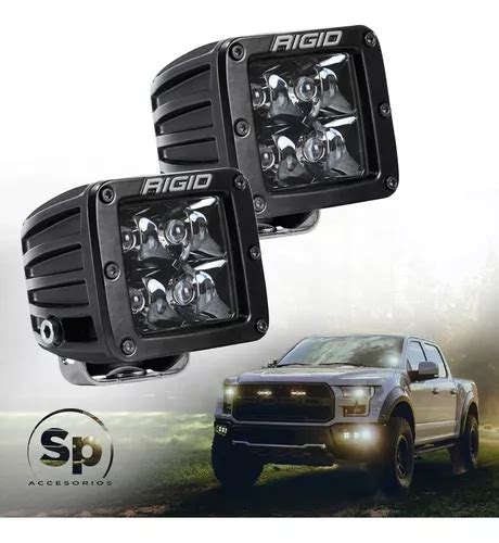 Faros Dually Led Rigid D Series Pro Spot Midnight Edition Env O Gratis