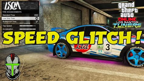 LOS SANTOS TUNER DLC VEHICLE SPEED GLITCH! GTA Online