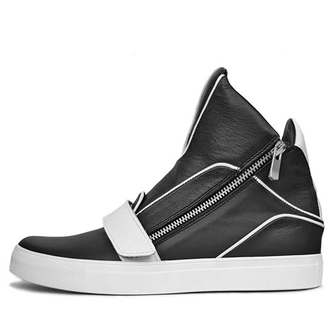 Hi Top Sneakers With Zipper Online