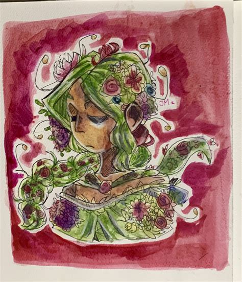 Drawings & Paintings - Dryad Watercolor Art | Terraria Community Forums