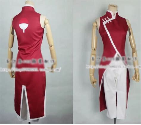 NARUTO Haruno Sakura BORUTO NARUTO THE MOVIE cosplay costume dress uniform cotton outfit on ...