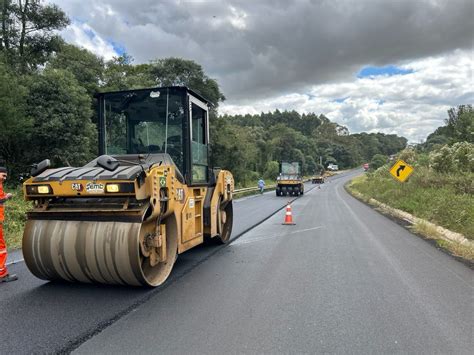 Fotos Dnit Realiza Restaura O Da Br No Planalto Norte De Sc