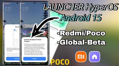 NUEVO LAUNCHER HYPEROS 2 0 ANDROID 15 PARA XIAOMI REDMI Y POCO YouTube