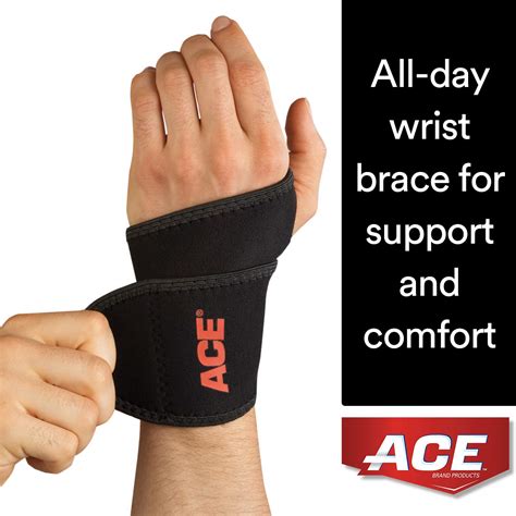 Ace Wrist Brace Support Odor Resistant Breathable Ebay