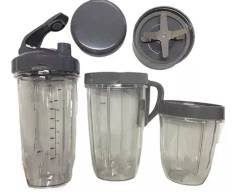 Kit 8 Repuestos Para Nutribullet 600 Y 900w Vasos Cuchilla Cuotas