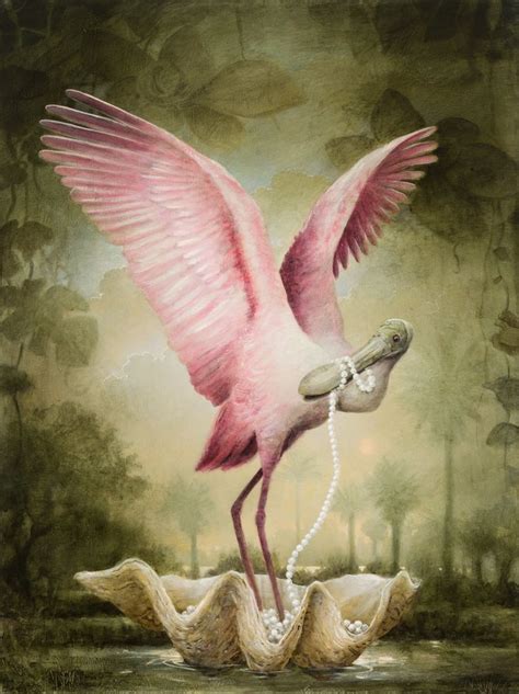 Kevin Sloan The Riches Surreal Art Birds Painting