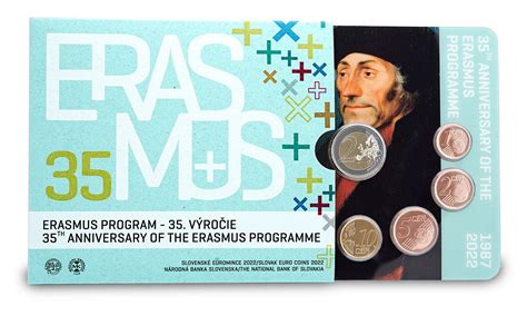 Coffret Bu Euro Slovaquie Erasmus