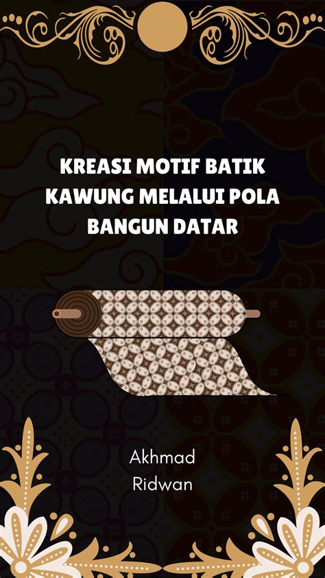 Kreasi Motif Batik Kawung Melalui Pola Bangun Datar Toko Buku Madza