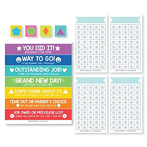 Buy Hadley Designs Good Behavior Chart For Kids At Home Magnetic Reward