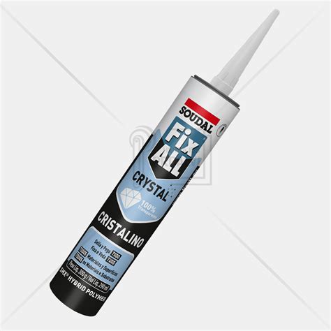 ADHESIVO FIX ALL CRYSTAL SOUDAL Herrajes De Aluminio