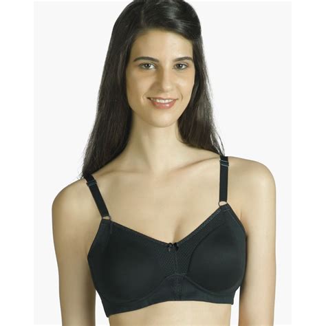 Buy Amante Minimizer Non Padded Non Wired High Coverage Bra Black Online