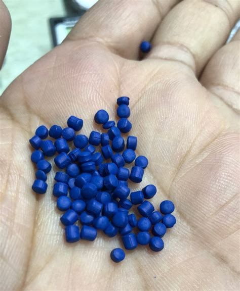 Sli Granules Masterbatch Blue For Plastic Industry Packaging Size