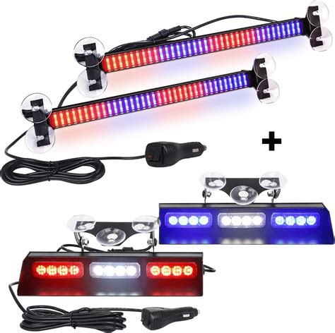 Amazon Xridonsen In Red Blue Traffic Advisor Light Bar