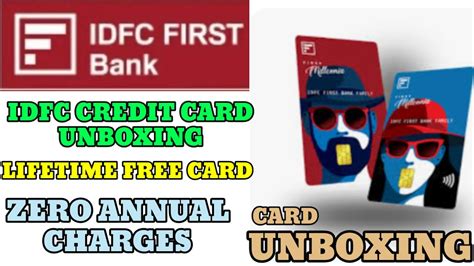 Idfc First Classic Credit Card Unboxing Lifetime Free Credit Card