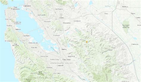 3.4 magnitude earthquake gives parts of Bay Area a gentle shake