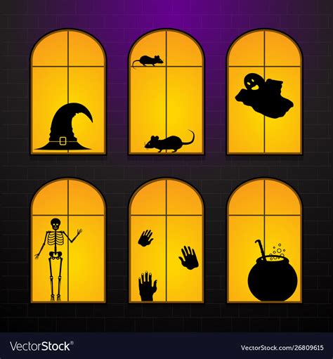 Haunted House Window Clip Art