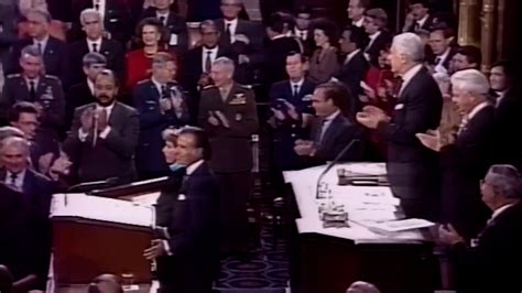 La Larga Ovación Que El Congreso De Eeuu Le Dedicó A Menem El