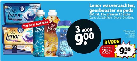 Lenor Wasverzachter Geurbooster En Pods 861 Ml 154 Gram En 12 Stuks