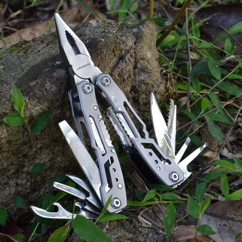 Outdoor Multitool Camping przenośne ze stali nierdzewnej Edc składane