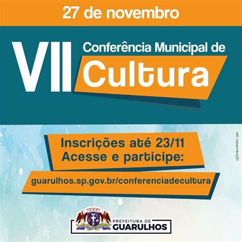 Vii Confer Ncia Municipal De Cultura Guarulhos Cultural