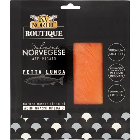 Salmone Norvegese Affumicato Detta Lunga KV NORDIC 70 G Coop Shop