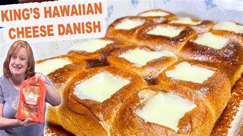 King S Hawaiian Cheese Danish Easy Breakfast Or Dessert Recipe Youtube