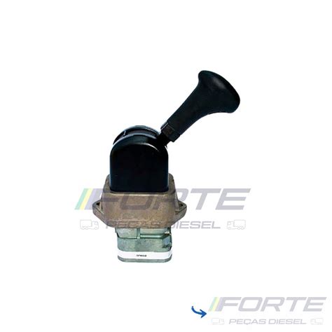 VALVULA MANETE FREIO MAO MBB ATEGO AXOR ACTROS 0004200184 FORTE PECAS