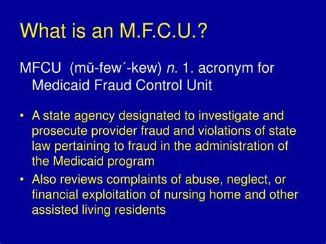 Ppt Tennessee Bureau Of Investigation Medicaid Fraud Control Unit