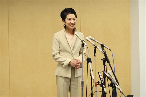 蓮舫氏が立憲に離党届提出 都知事選公約は「来週早々にでも発表」 J Cast ニュース【全文表示】