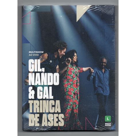 Gilberto Gil Nando Reis Gal Costa Trinca De Ases 02 DVD S