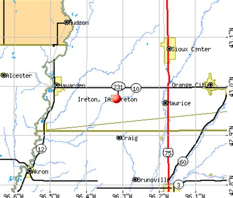 Ireton, Iowa (IA 51027) profile: population, maps, real estate, averages, homes, statistics ...