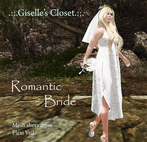 Second Life Marketplace Giselle S Closet Romantic Bride White