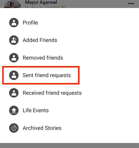 How To See Sent Friend Requests On The Facebook App