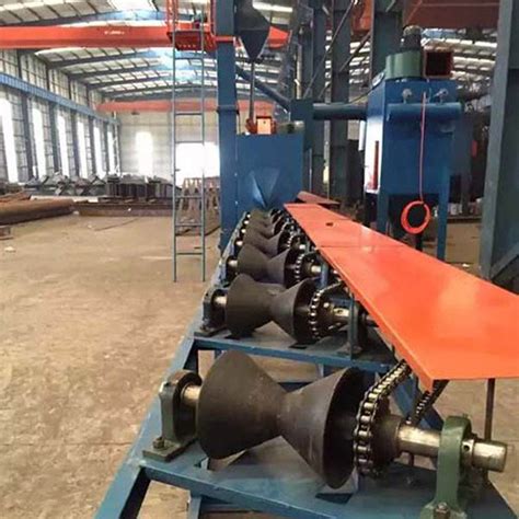 China Steel Tube Shot Blasting Machines For Outer Wall Manufacturers