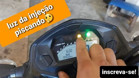 Moto piscando luz da injeção Código 12 o quê significa YouTube