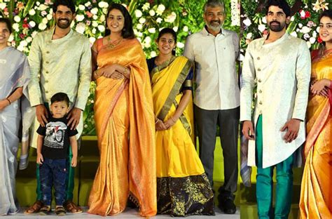 Ss Rajamouli Son Marriage Photos Karthikeya Pooja Prasad Lovely