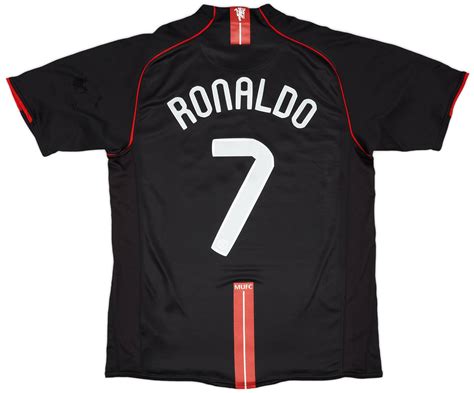 Manchester United Away Shirt Ronaldo L