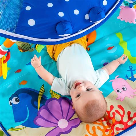 Disney Baby Finding Nemo Mr Ray Ocean Lights Activity Gym Playmats