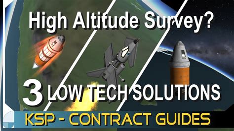 Observational Survey Of Kerbin Kerbal Space Program Contract