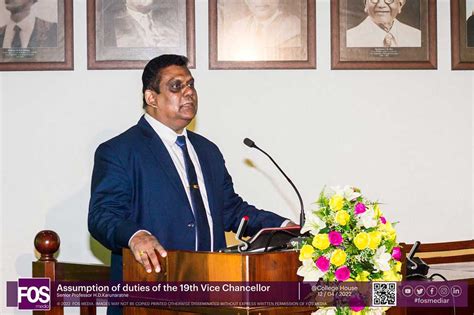 Assumption Of Duties Of The 19th Vice Chancellor University Of